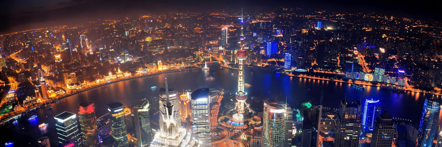 hong kong skyline panoramic view